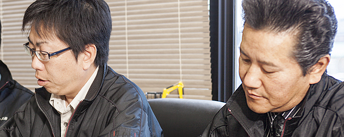 単純な金額のご協力に加えて、提案型の機械の選定をさせていただいています